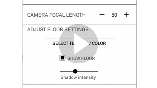 Video Planer 3D-Einstellungen