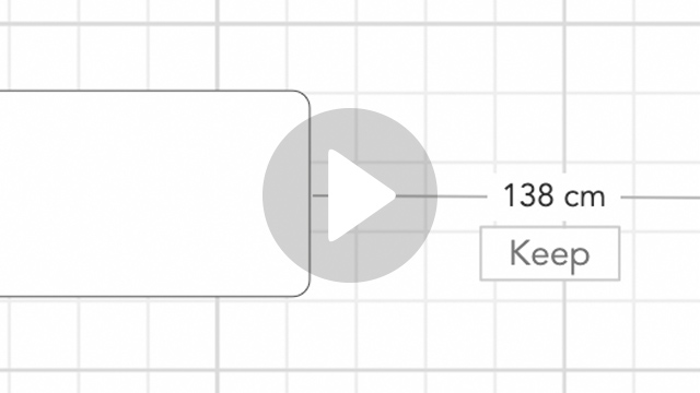 Video Maßlinien fixieren
