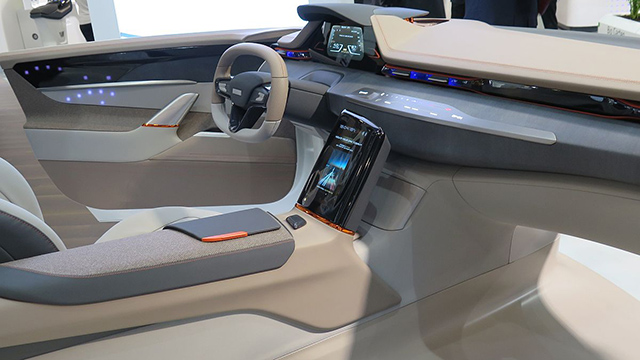 Messemodell Intuition-Cockpit f&uuml;r Faurecia