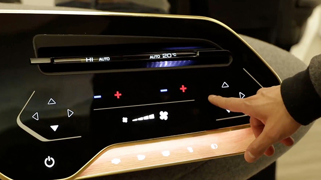 Messemodell Pebble Beach Studie f&uuml;r Faurecia