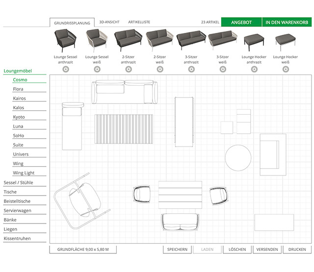Fischer Möbel Terrassen-Planer