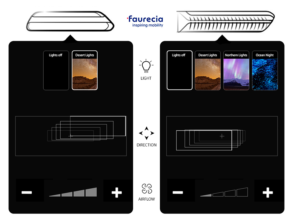 Screenshot der Android Konfigurations-App