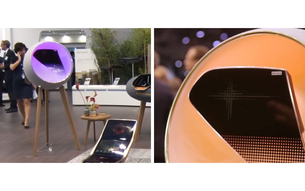 Pebble Geode Lautsprecher mit RGB-Beleuchtung