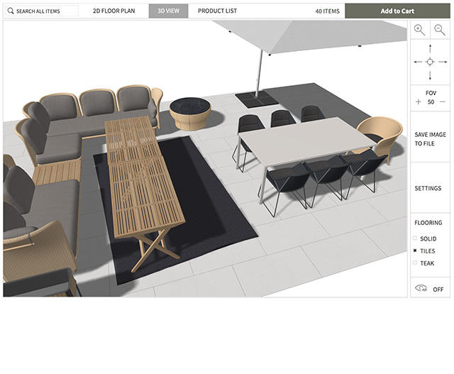 3D-Darstellung einer Beispiel-Planung