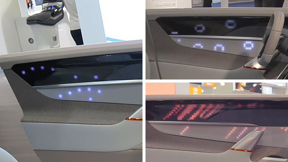 T&uuml;rverkleidung mit 3 verschiedenen Lichtanimationen