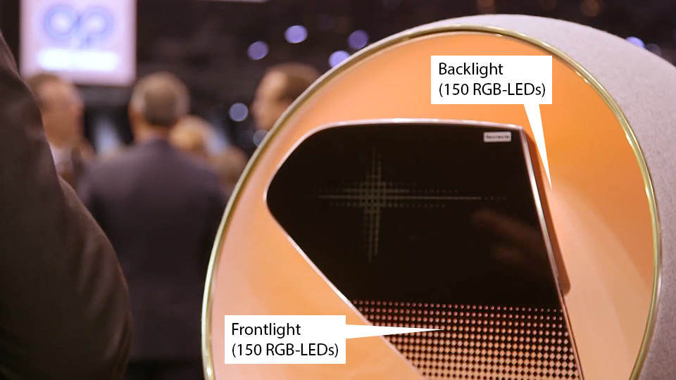 Beschriftung der von uns angesteuerten elektronischen Komponenten Geode